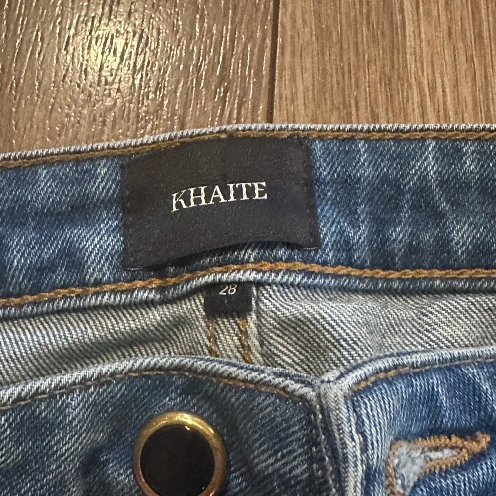 KHAITE Women's High Rise Jeans - Blue - Picture 2 of 9